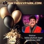 Birthday Wishes – Srinivas